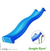 Obrázek Skluzavka Jungle Gym 265 cm s přípojkou na vodu - modrá